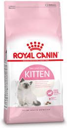 Royal Canin Kittenvoeding: 400 g Kitten Droogvoer + 12 x 85 g Kitten Instinctive Natvoer Shorthair Kitten + Instinctive in Gelei - Voorbeesjes.nl