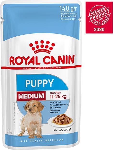 Regan laat staan Genealogie Royal Canin Size Droogvoer + 4 x 85 g / 140 g Royal Canin natvoer gratis!  Medium Adult 15 kg droogvoer + 4 x 140 g Medium Adult natvoer -  Voorbeesjes.nl
