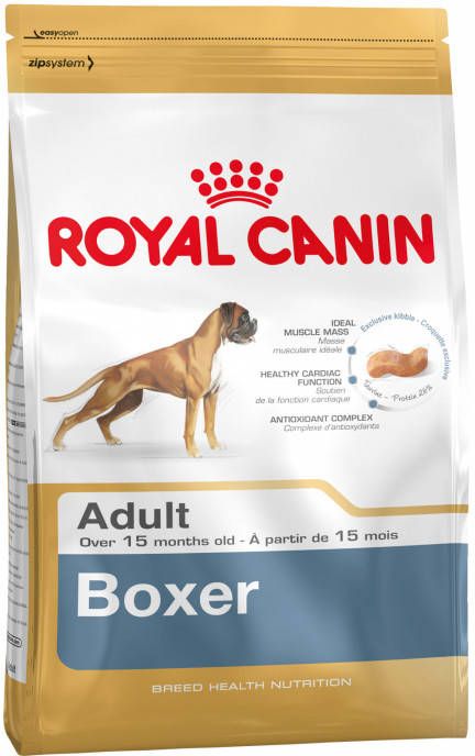Royal Canin Boxer Adult hondenvoer 2 (12 + 2 kg gratis) - Voorbeesjes.nl